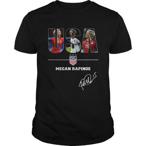 Usa Megan Rapinoe Signature Shirt